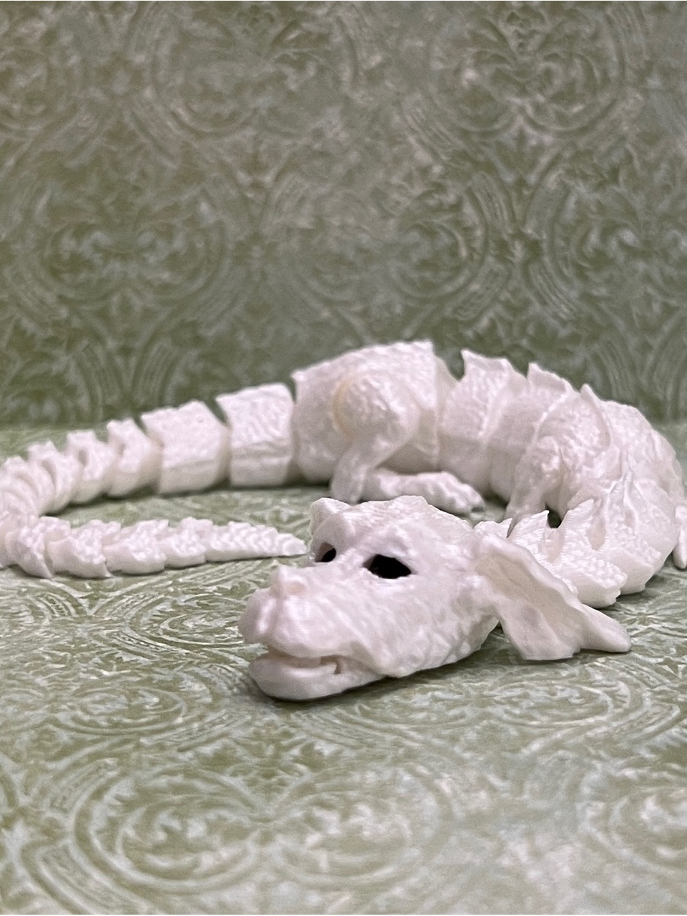 3D Printed Articulated Flexi FALKOR The Luck Dragon From The Never Ending Story